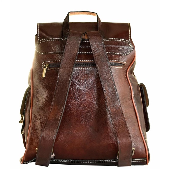 NWT-Caravan Authentic Vintage morraccan Leather - Picture 2 of 2